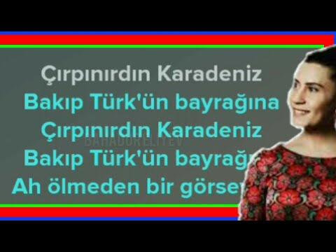Azerin Cirpinirdi Karadeniz Karaoke Sozleri Lyrics Cirpinirdi Qaradeniz Karaoke