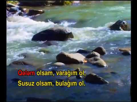 Sənsən həyatım - Karaoke - Azərbaycan Bəstəkar mahnısı