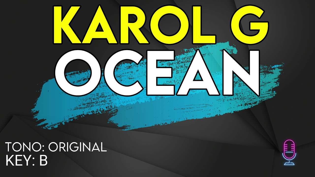 Karol G - Ocean - Karaoke Instrumental