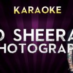 Ed Sheeran - Photograph | HIGHER Key Karaoke Instrumental Lyrics Cover Sing Along